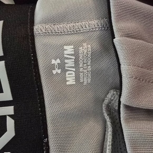 2 pairs Under Armour Mens Gray Baseball Pants size M medium - Picture 2 of 6